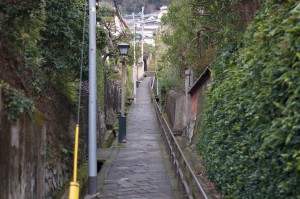 長崎の坂道